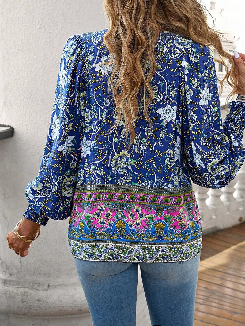 Helena – wild bloom summer top