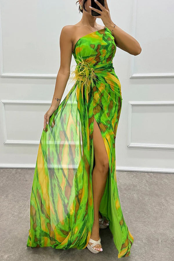 Elena – vintage allure maxi dress
