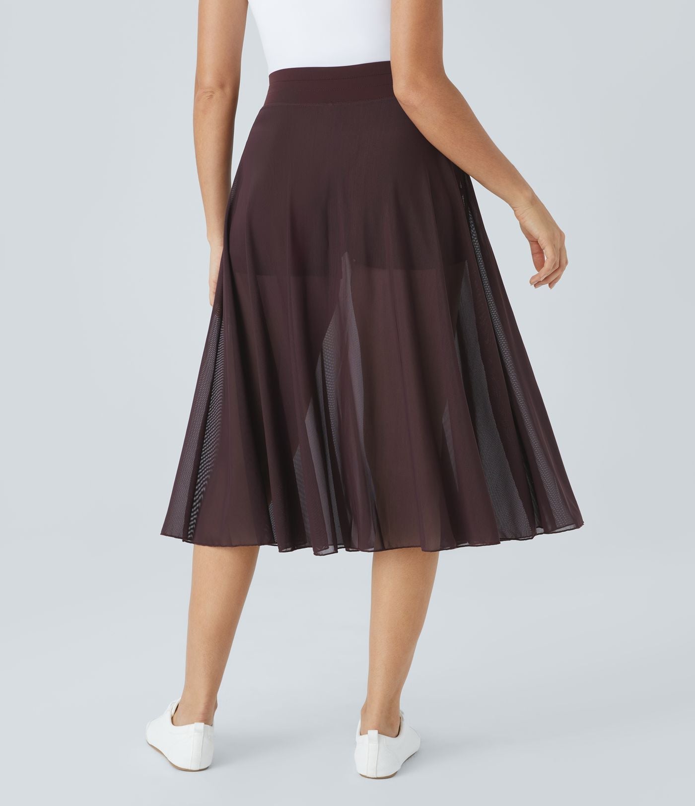 LIVAN - HIGH-WAISTED 2-IN-1 SKIRT