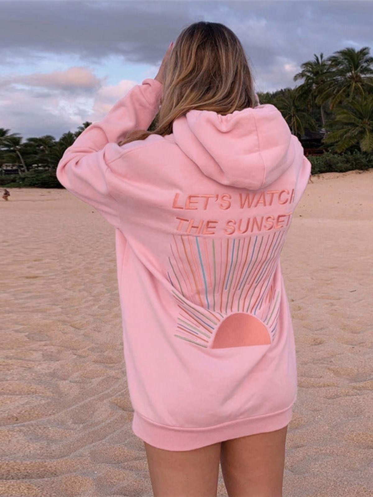 OPHELIA – EVENING BLISS HOODED SWEATSHIRT