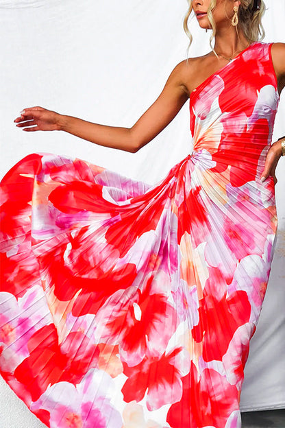 Katie – sunlit pleats summer dress