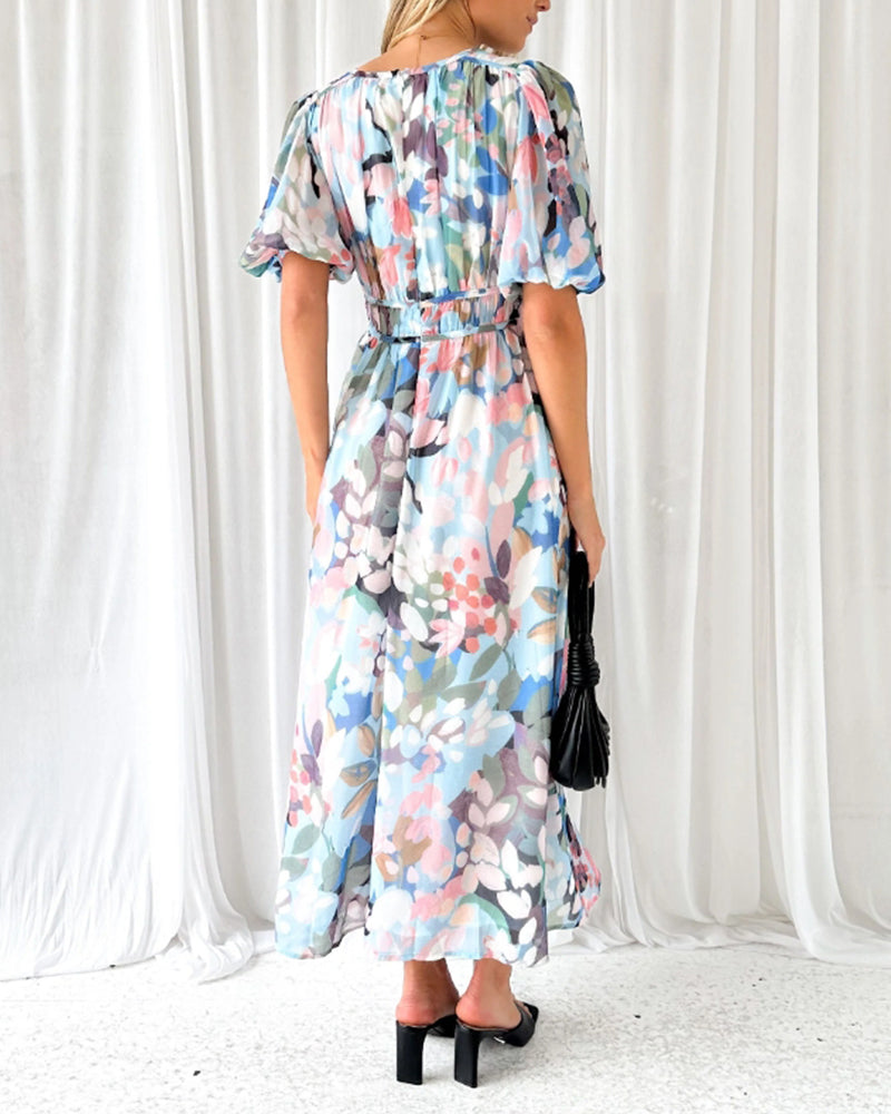 ELVIRA - BOHO LONG DRESS