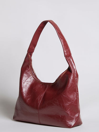 SCARLETT- DISTRESSED LEATHER TOTE