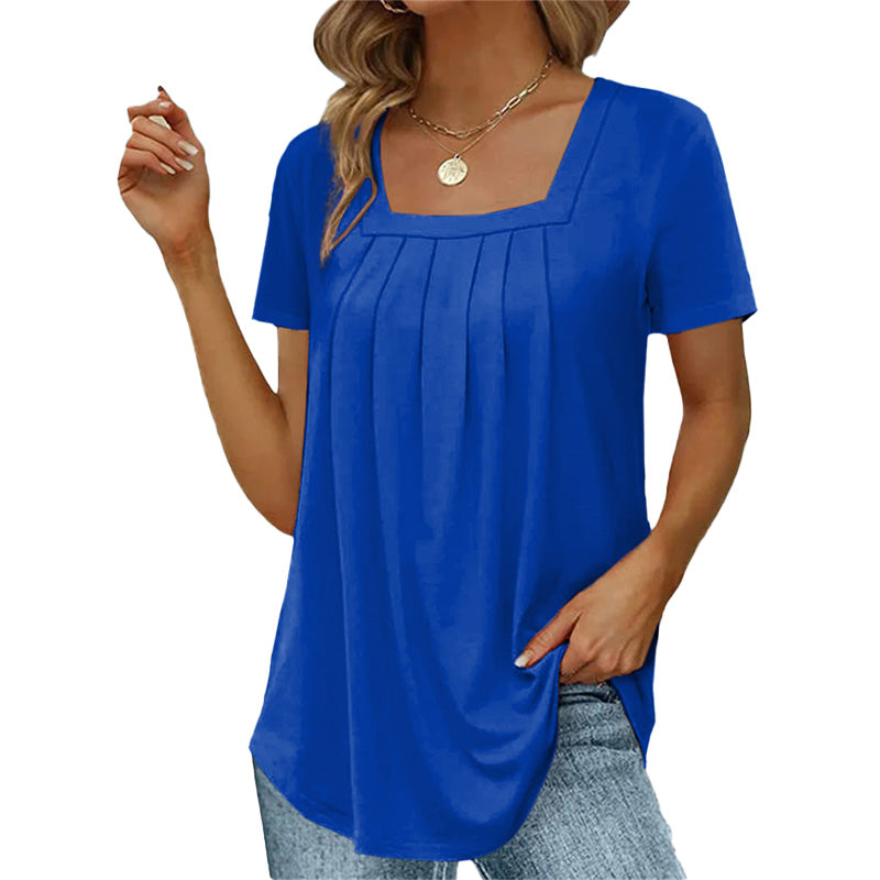 Mindy – soft grace pleated blouse