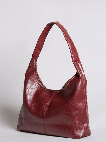 SCARLETT- DISTRESSED LEATHER TOTE