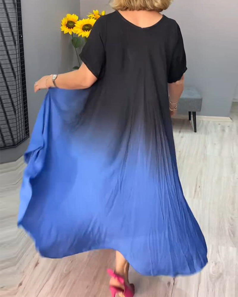 Joanna – soft pleats day dress