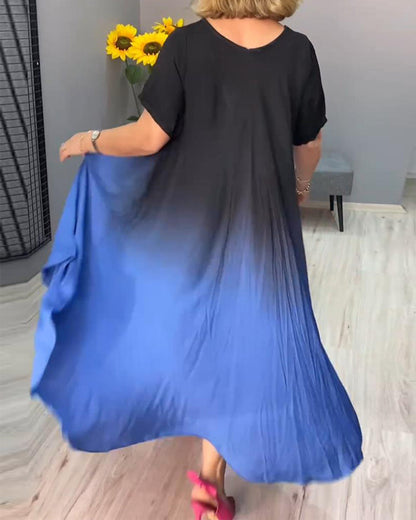 Joanna – soft pleats day dress