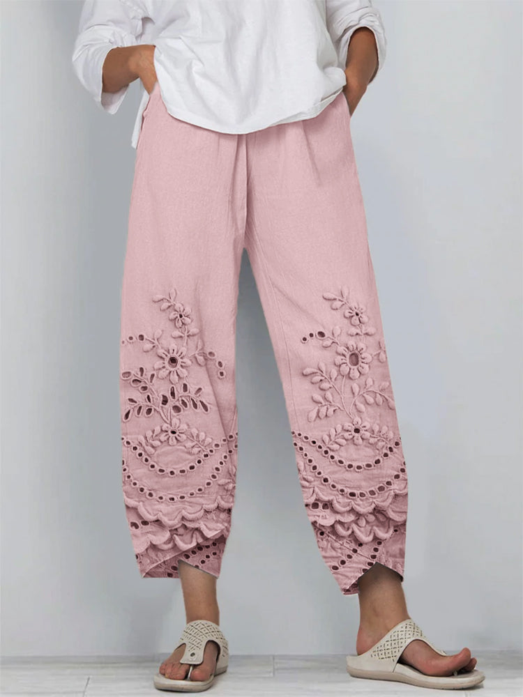 Noelya – moonlit lace serenity pants