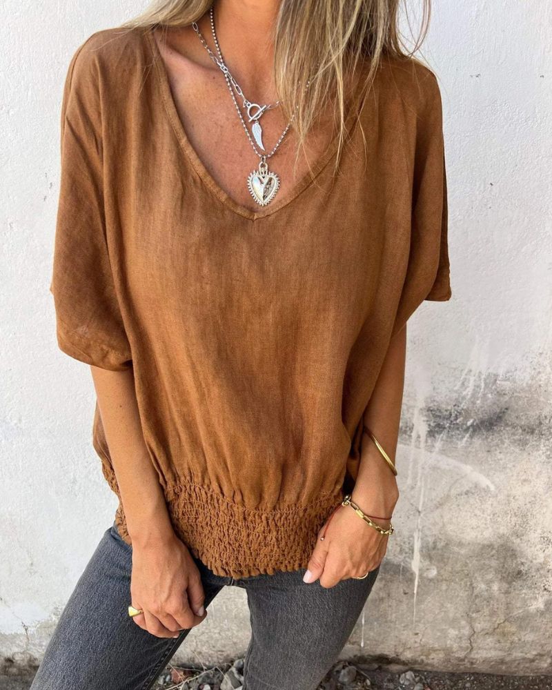 Jenny – linen breeze summer top