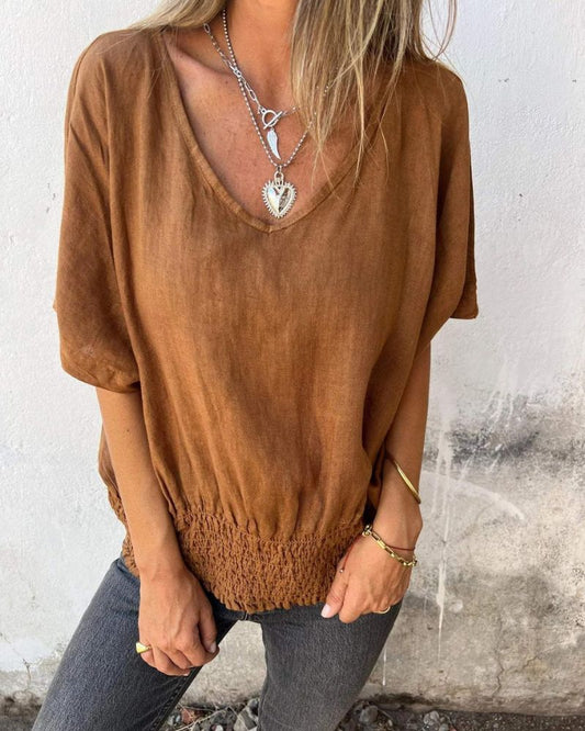 Jenny – linen breeze summer top