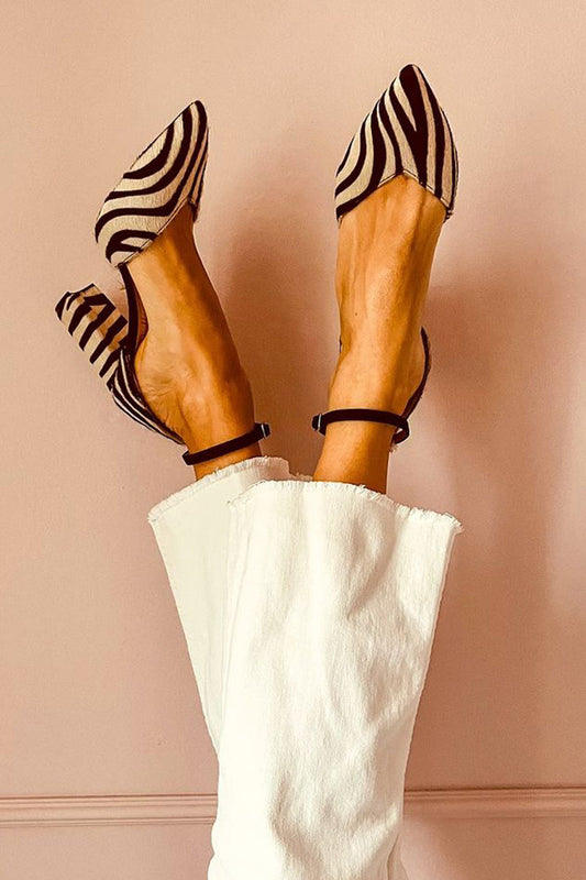 Zebrina – bold zebra print with a touch of stability and style