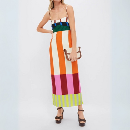 Elsa – Multicolour Maxi Dress