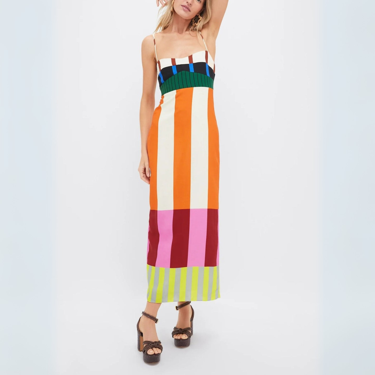 Elsa – Multicolour Maxi Dress