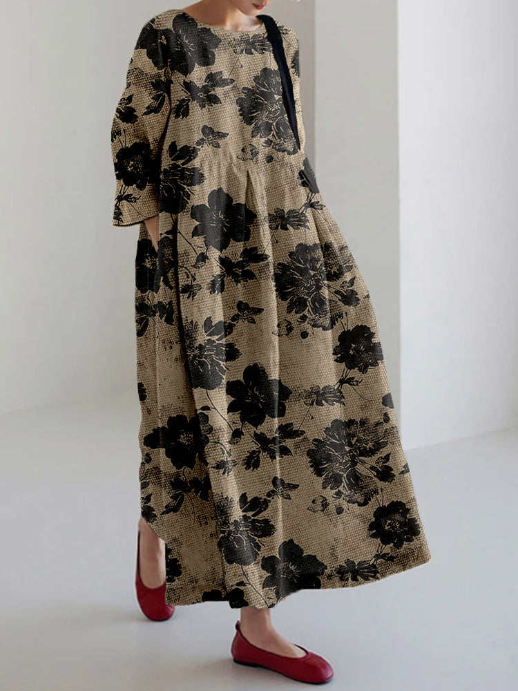 Nerisse – garden muse print dress