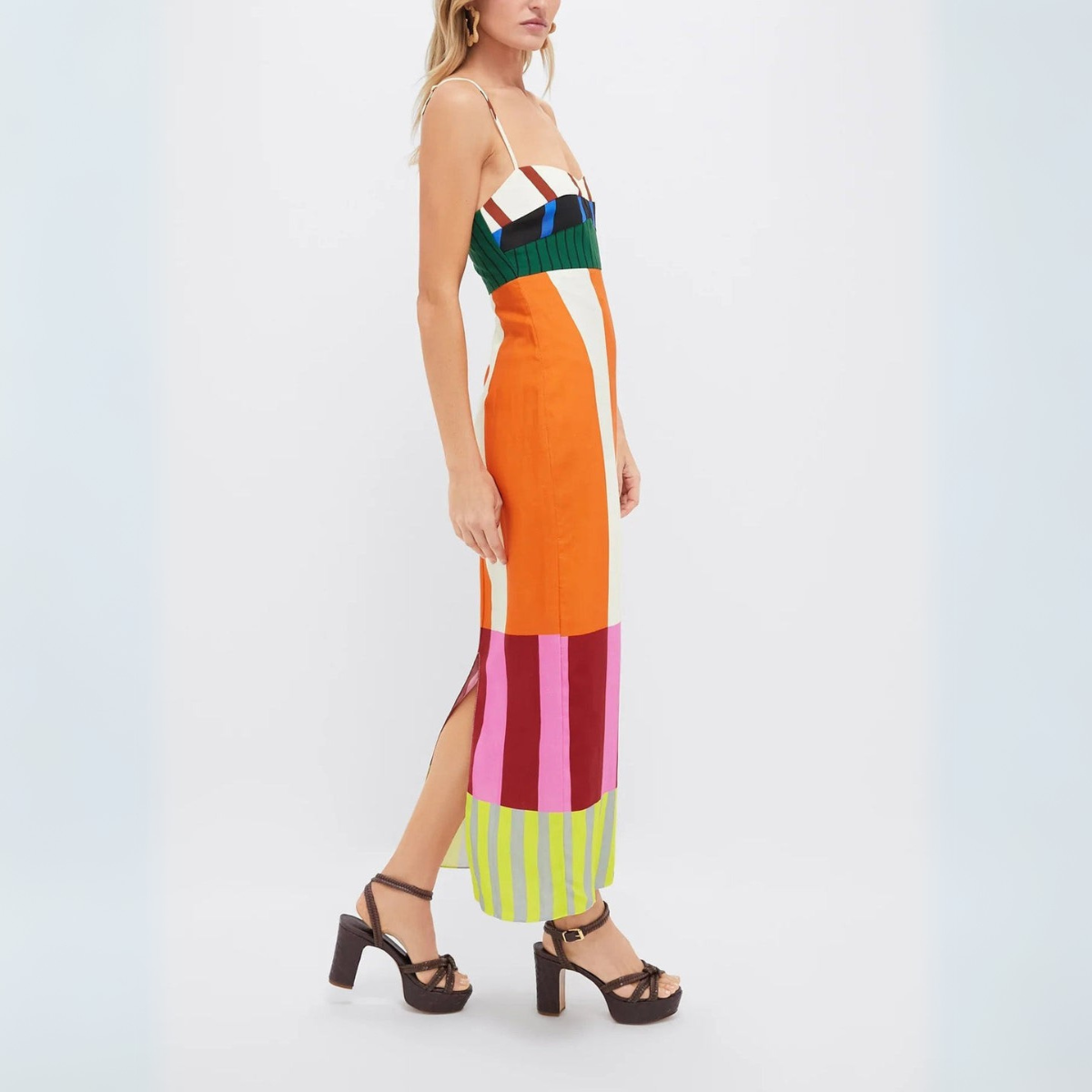 Elsa – Multicolour Maxi Dress
