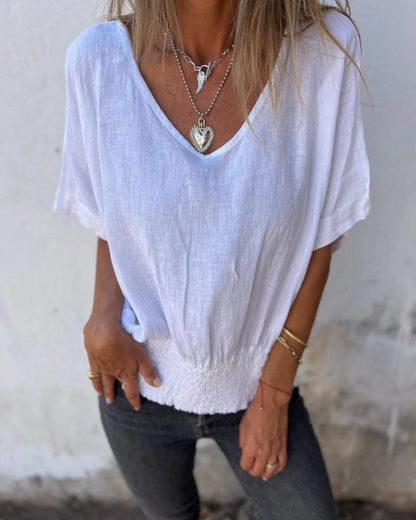 Jenny – linen breeze summer top