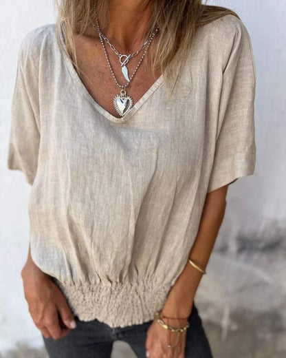 Jenny – linen breeze summer top