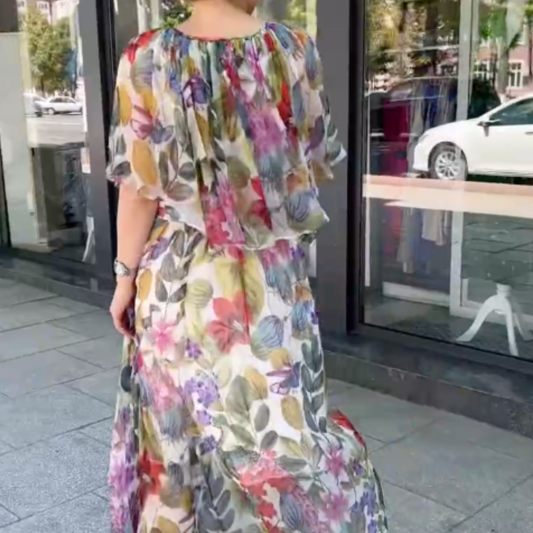 Donna – blooming grace maxi dress