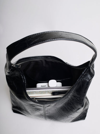 SCARLETT- DISTRESSED LEATHER TOTE