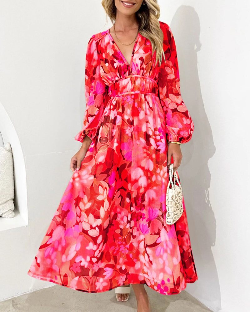ELVIRA - BOHO LONG DRESS