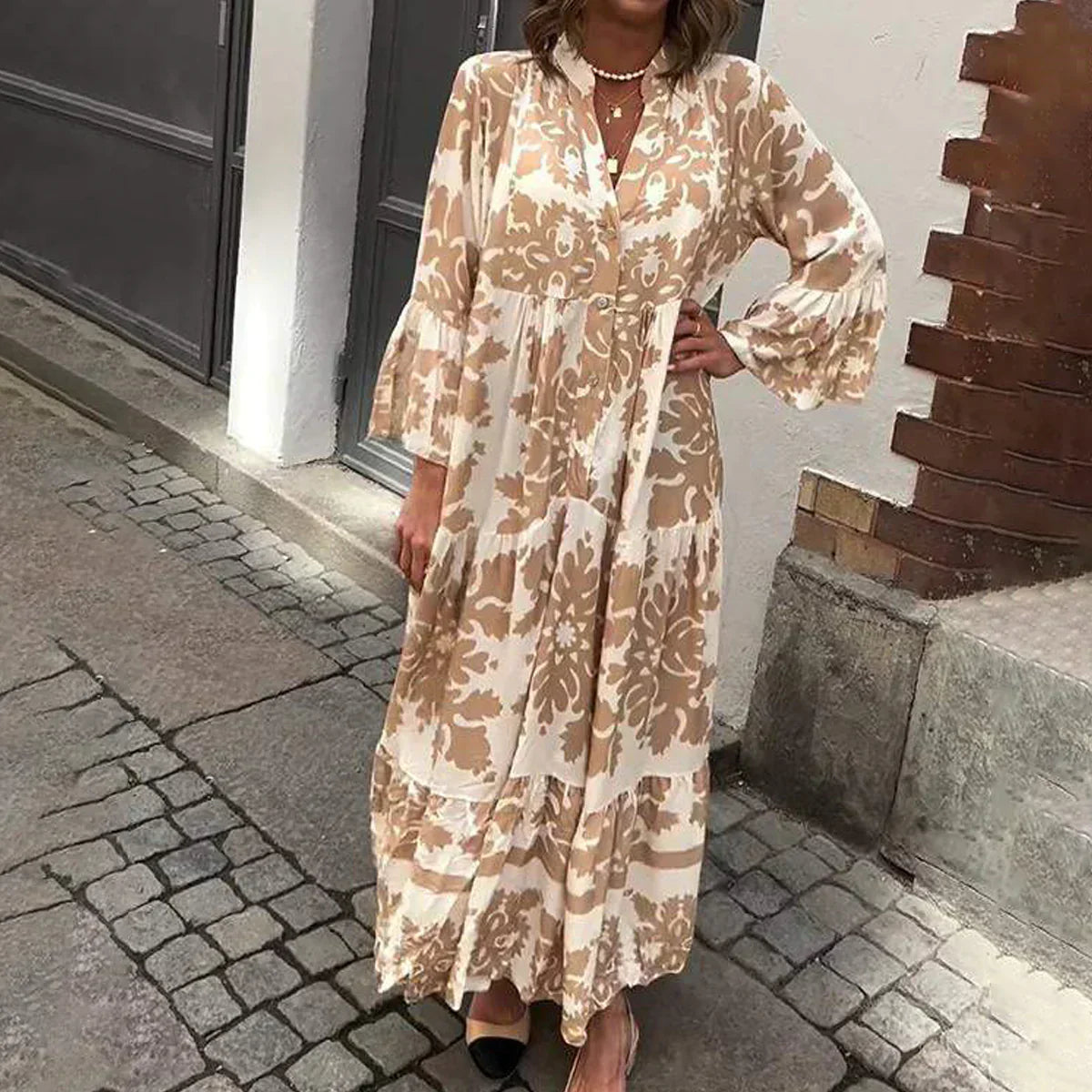 Nova – effortless grace long dress