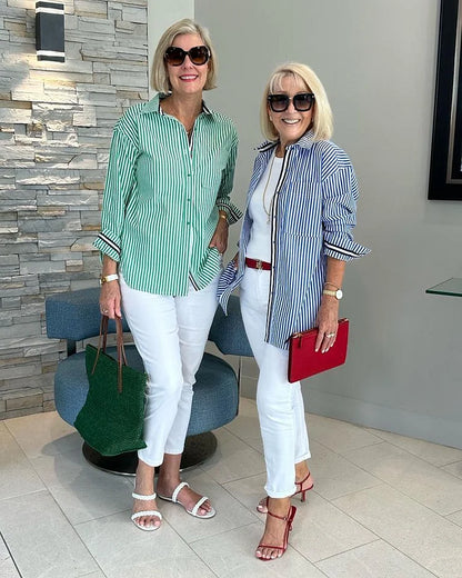 Ellen – sunlit rhythm shirt