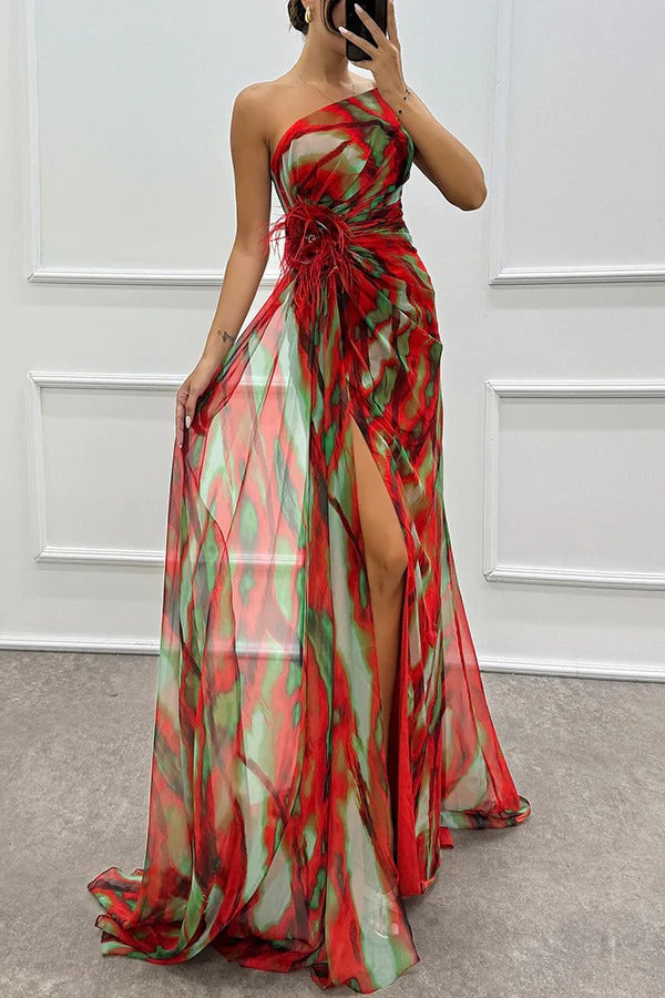 Elena – vintage allure maxi dress