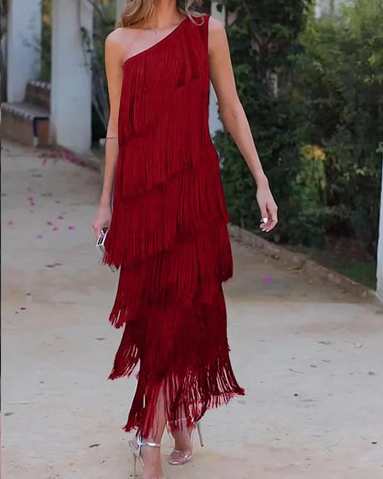 PRISCILLA - ELEGANT OFF-SHOULDER DRESS
