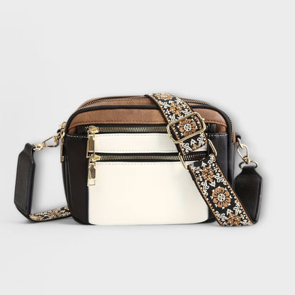 VEGAN -LEATHER CROSSBODY BAG