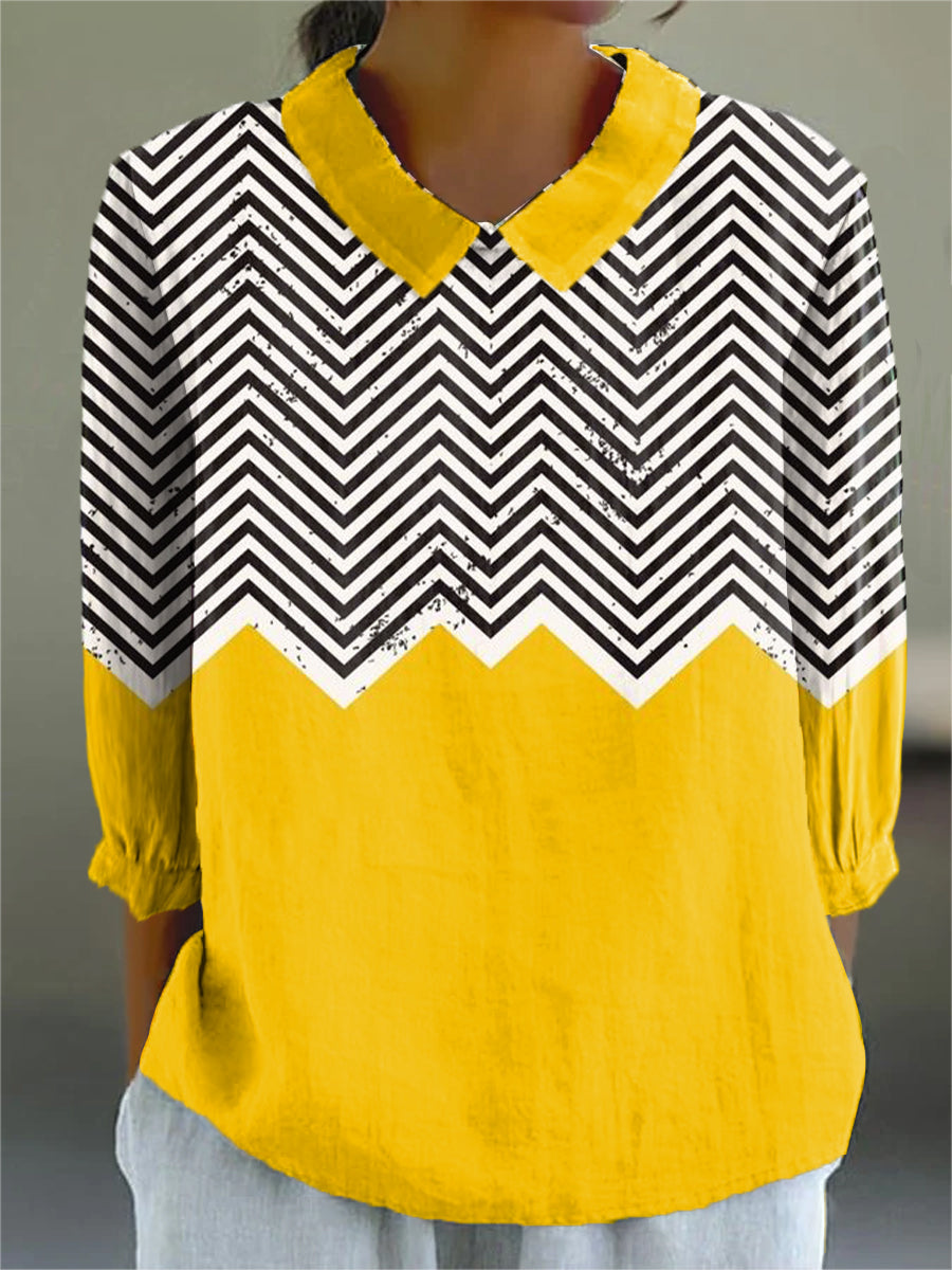 Women's Irregular Geometric Art Dress – abstract elegance in every line