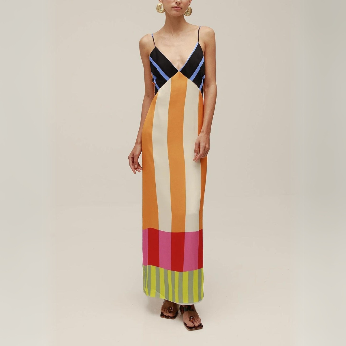 Elsa – Multicolour Maxi Dress