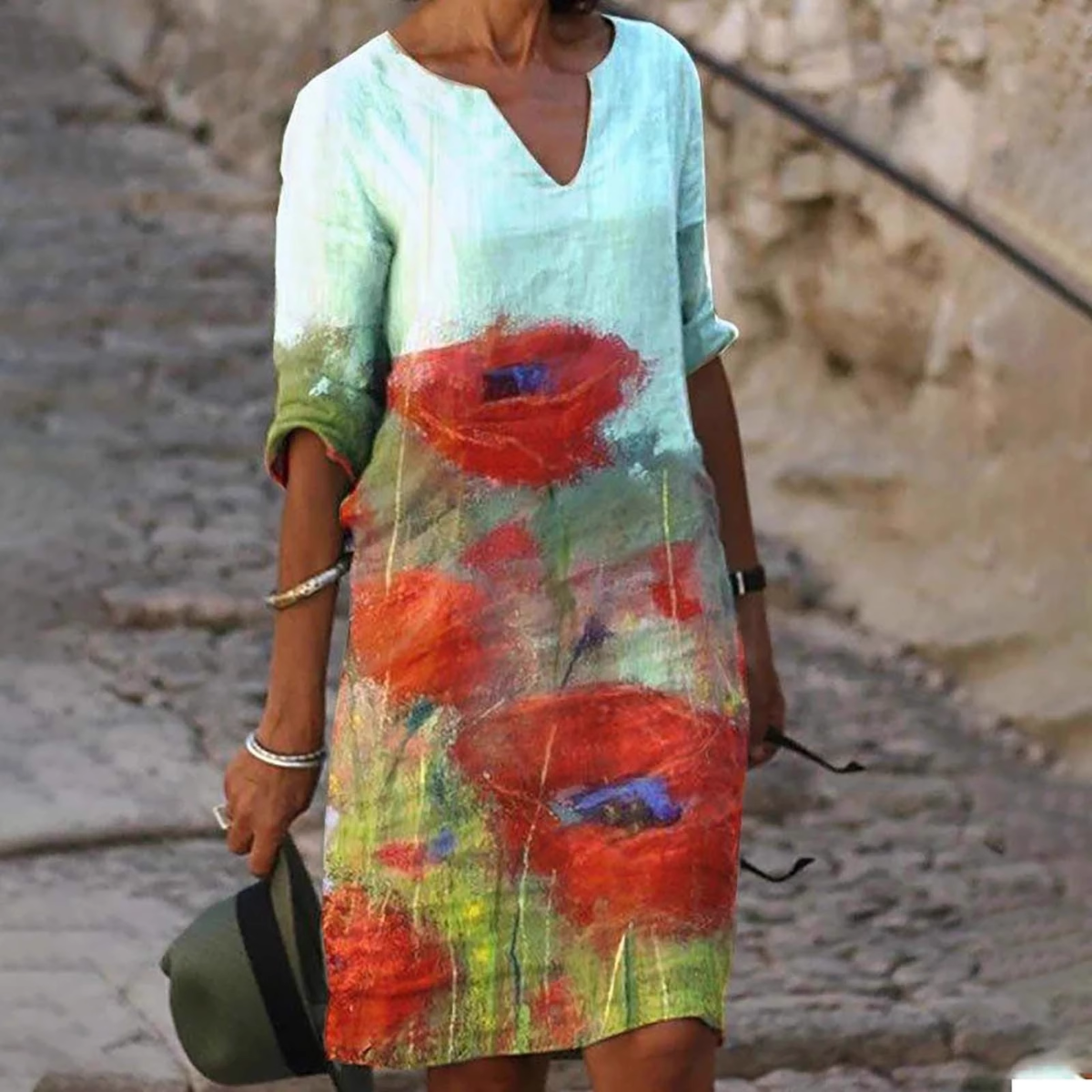 VERONA BLOOM - FLORAL SUMMER DRESS