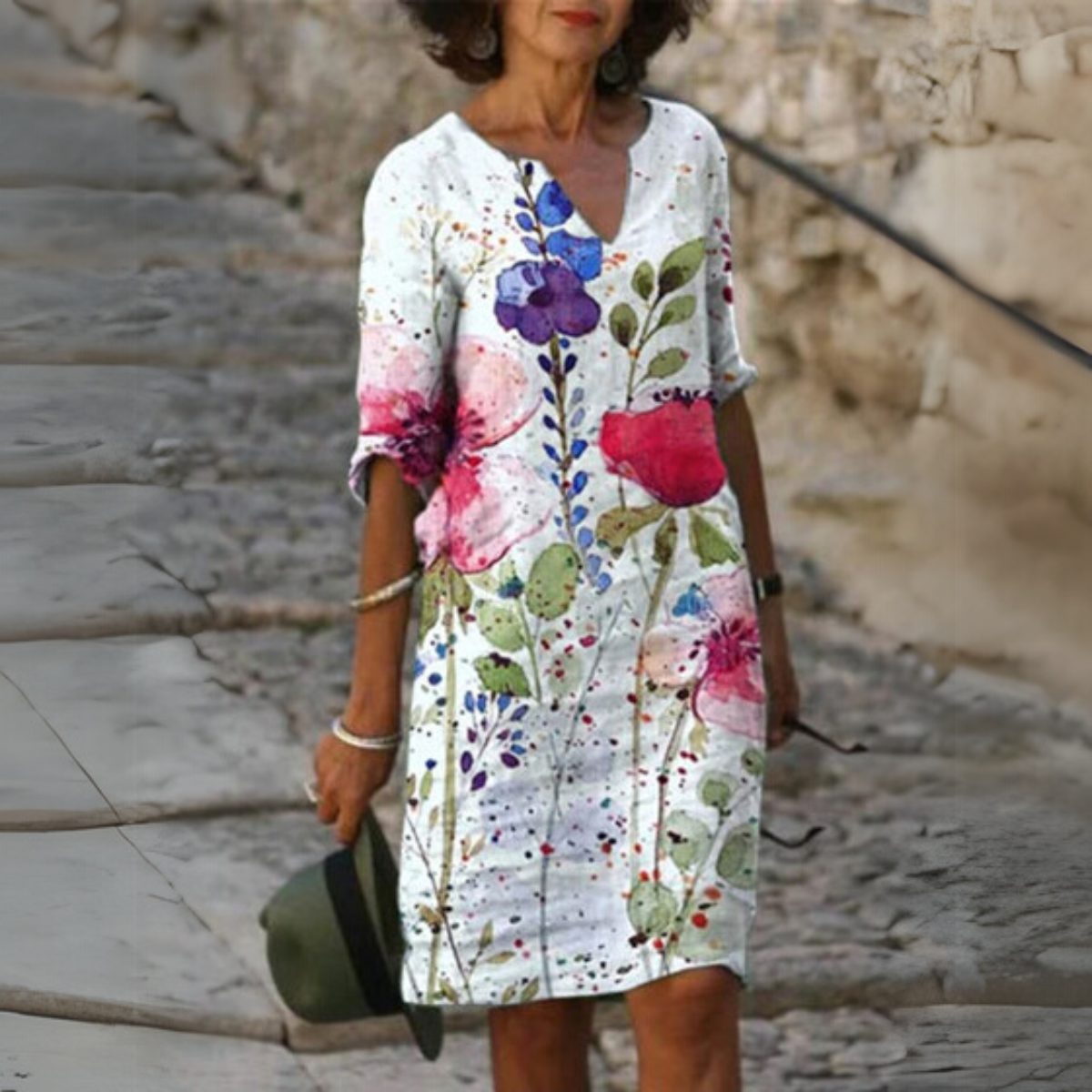 VERONA BLOOM - FLORAL SUMMER DRESS