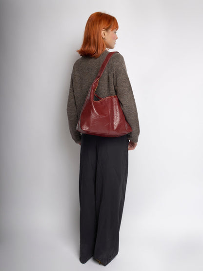 SCARLETT- DISTRESSED LEATHER TOTE