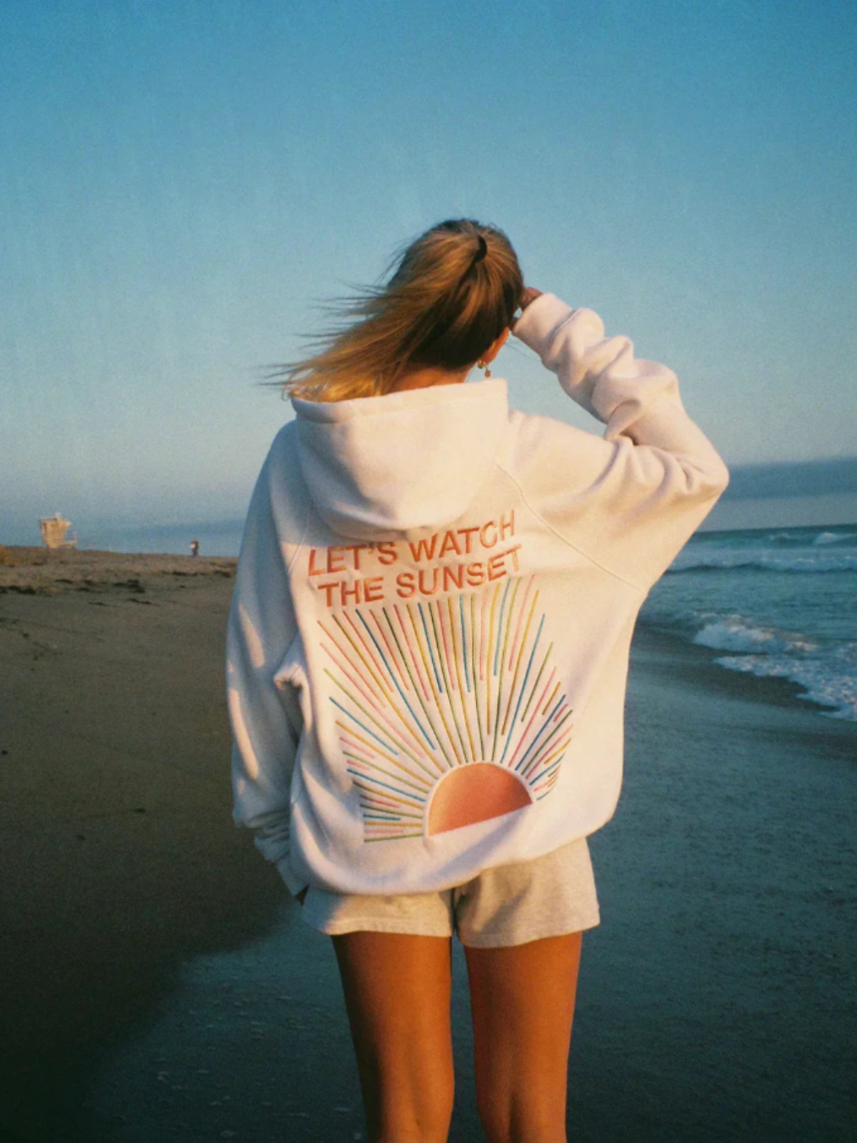 OPHELIA – EVENING BLISS HOODED SWEATSHIRT