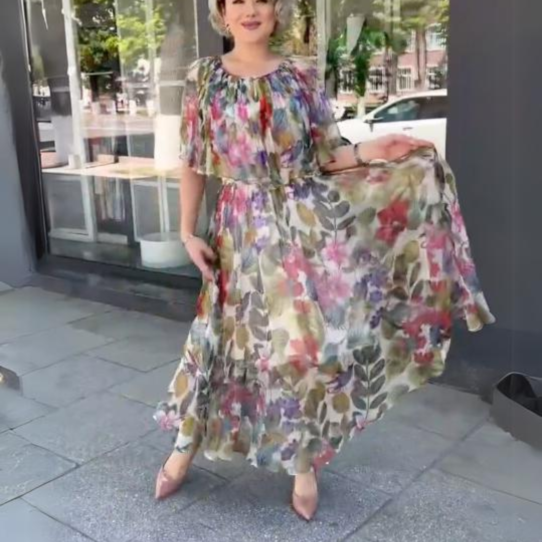 Donna – blooming grace maxi dress