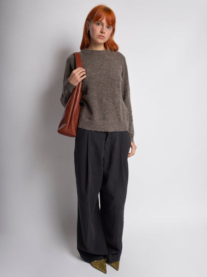 SCARLETT- DISTRESSED LEATHER TOTE