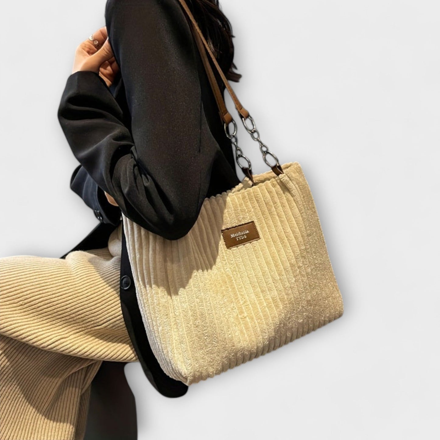 SOFT CORDUROY -SHOULDER BAG