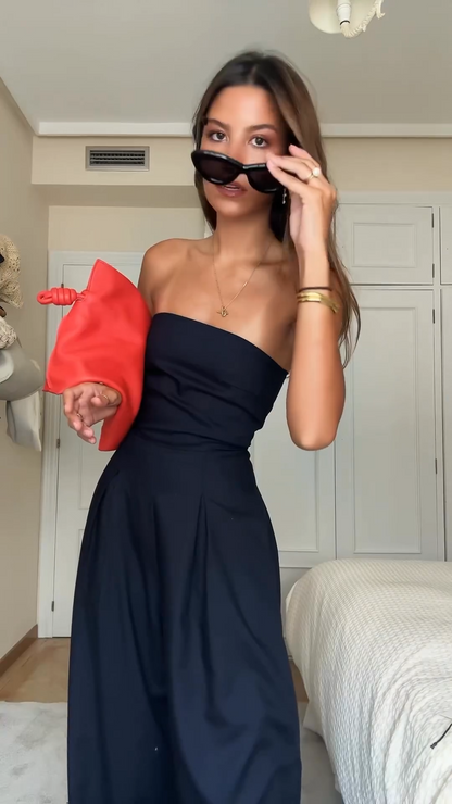 Luisa – tailored ease with a modern drape