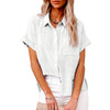 Adelene – ivory grace button blouse