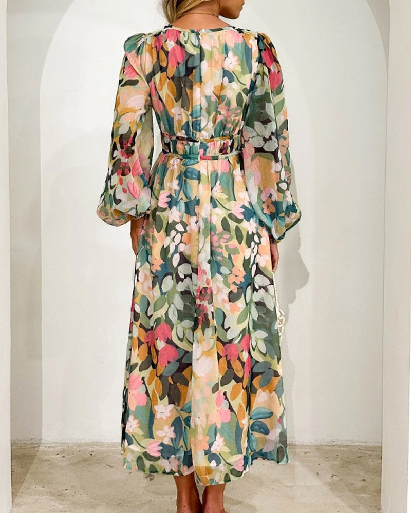 ELVIRA - BOHO LONG DRESS