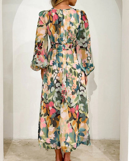 ELVIRA - BOHO LONG DRESS