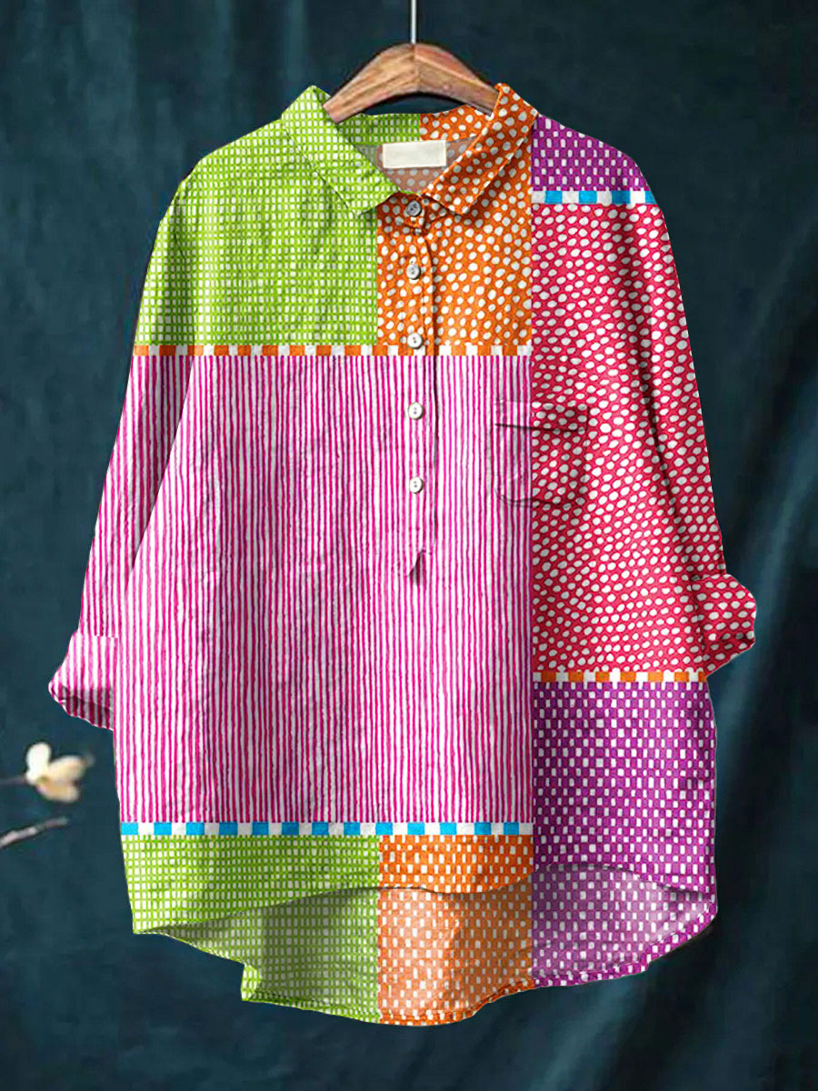Whispers of Artistry – a geometric reverie in vintage tones