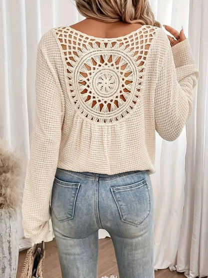 Chieza – brushed elegance top