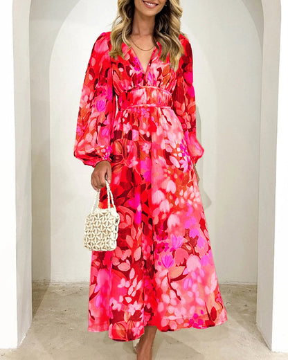 ELVIRA - BOHO LONG DRESS