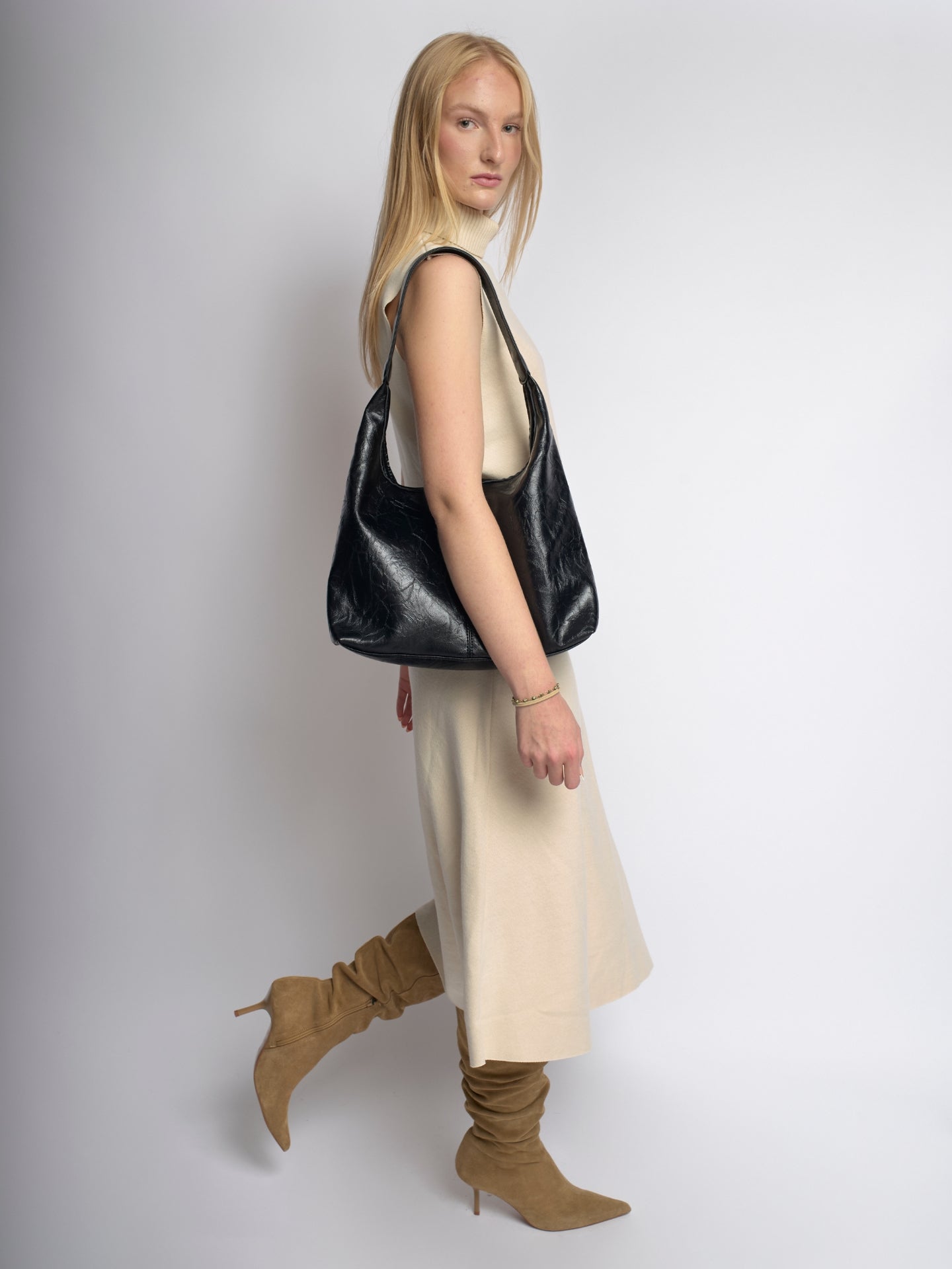 SCARLETT- DISTRESSED LEATHER TOTE