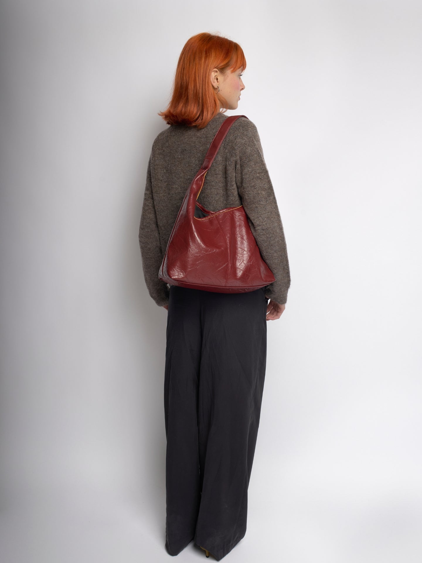 SCARLETT- DISTRESSED LEATHER TOTE