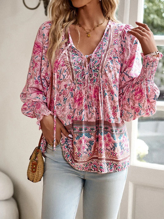 Helena – wild bloom summer top