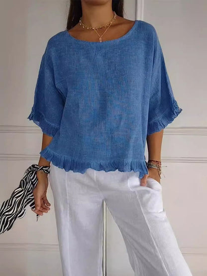Claudia – effortless grace blouse