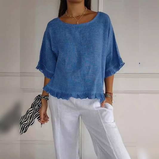 Claudia – effortless grace blouse
